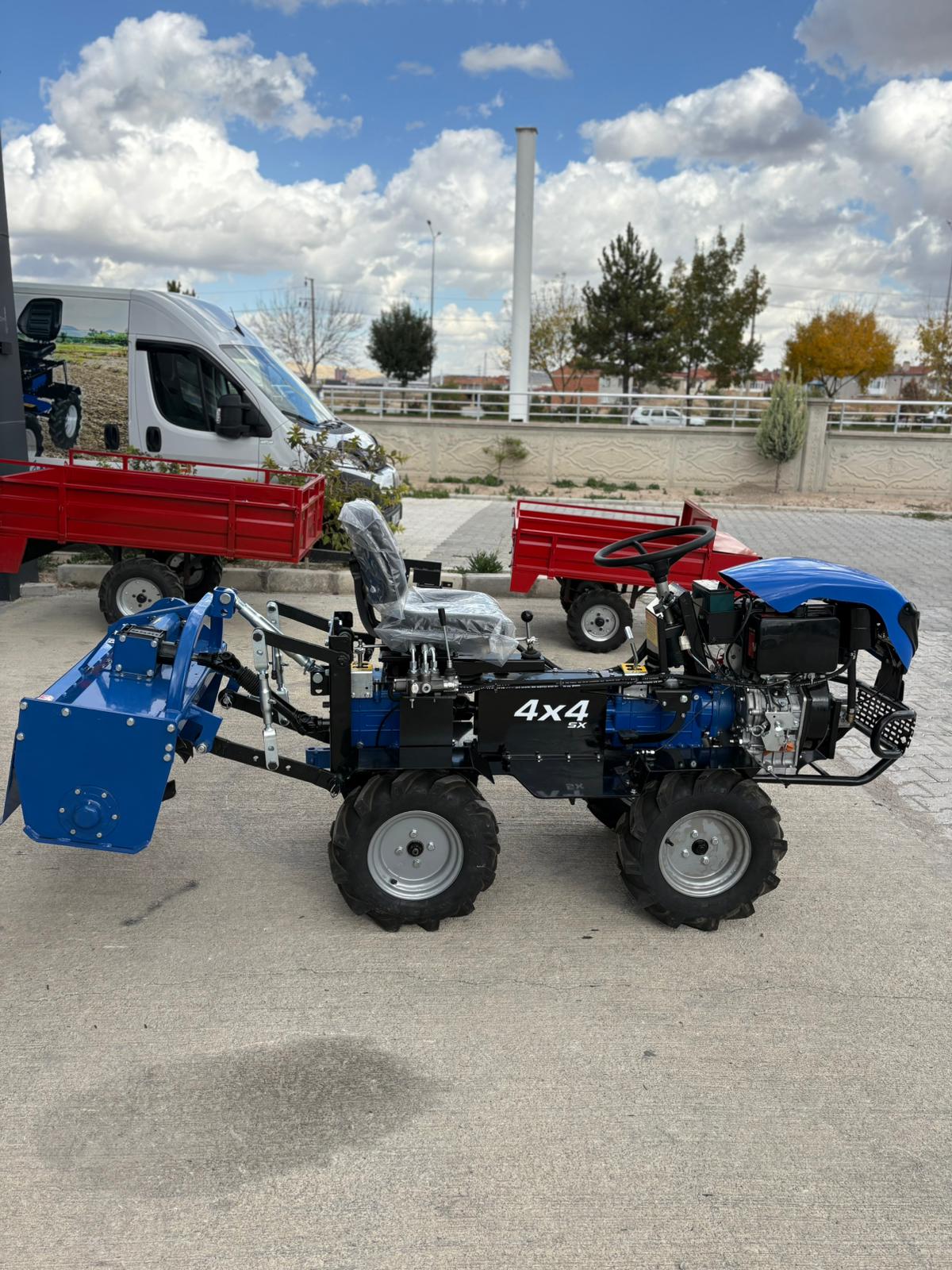 4x4 15 Hp Arkadan çapalı