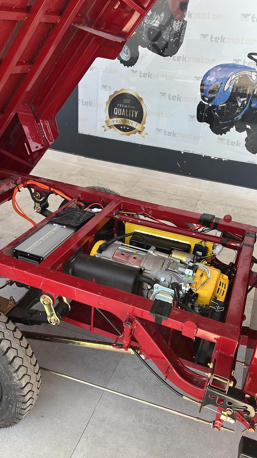 3 Tekerlekli Elektrikli Motorsiklet (Jeneratörlü)